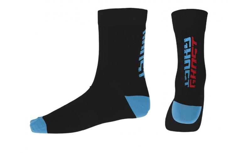 GHOST Ponožky Race vysoké black/blue