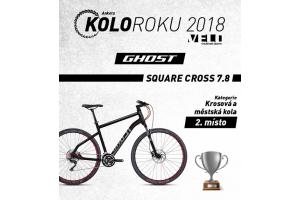 GHOST Square Cross 7.8 black/red