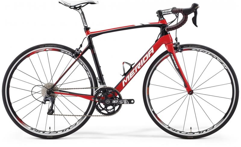 MERIDA Ride 7000 UD Carbon/Red (White) - L