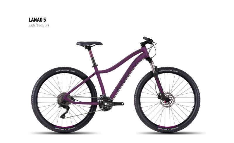 GHOST Lanao 5 purple/black/pink - L