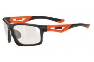 UVEX Brýle Sportstyle 700 Vario black mat-orange (2301) - Uni