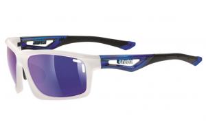 UVEX Brýle Sportstyle 700 white/blue (8416) - Uni
