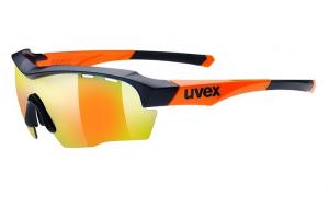UVEX Brýle Sportstyle 104 black mat/orange (3216)