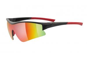 UVEX brýle Sportstyle 103 black mat/red (2316) - Uni