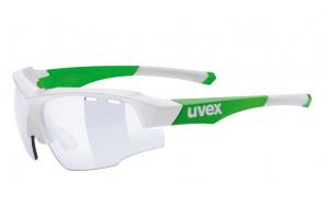 UVEX brýle Sportstyle 107 VARIO white/green (8703)