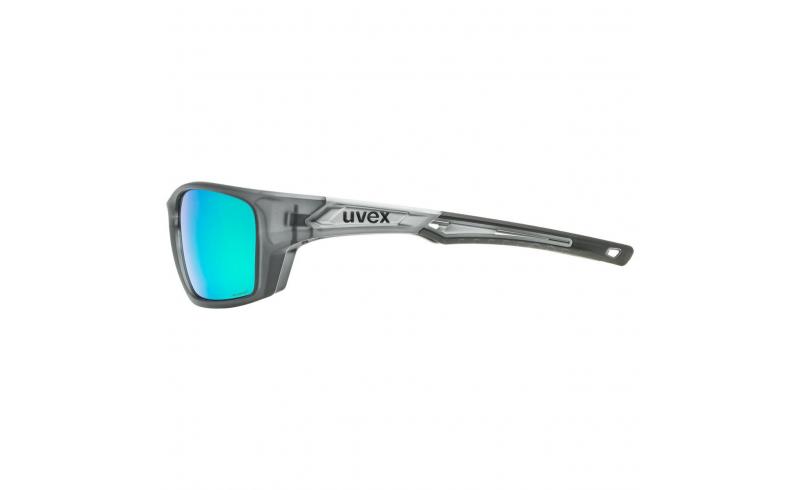 Brýle UVEX Sportstyle 232 P Smoke MatPolavision Mirror Green 1