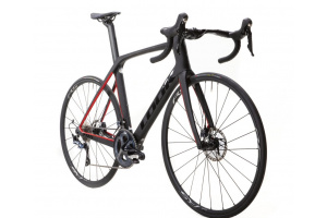 LOOK 795 Blade Disc Black Metallic Red Mat Glossy Ult Shimano Wh-RS 370