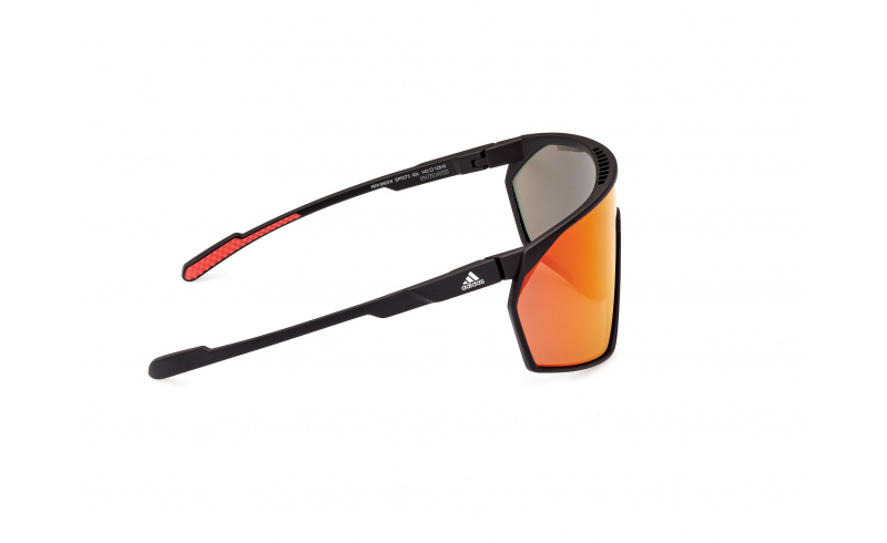 Sluneční brýle ADIDAS Sport SP0073 - Matte Black/Roviex Mirror