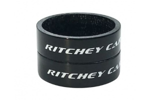 Podložky RITCHEY Spacers Wcs Carbon Black Ud Glossy 1-1/8 10mm X Set