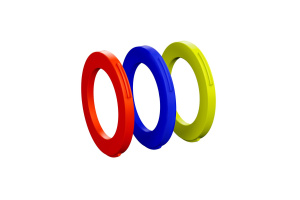 Barevné kroužky do brzdiče MAGURA MT - modrá/neon žlutá/neon červená