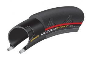 CONTINENTAL Ultra Sport II kevlar černá/červená