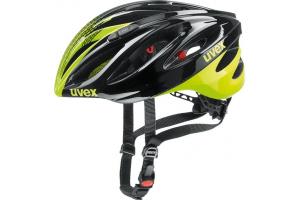 UVEX BOSS RACE Black/Neon yellow
