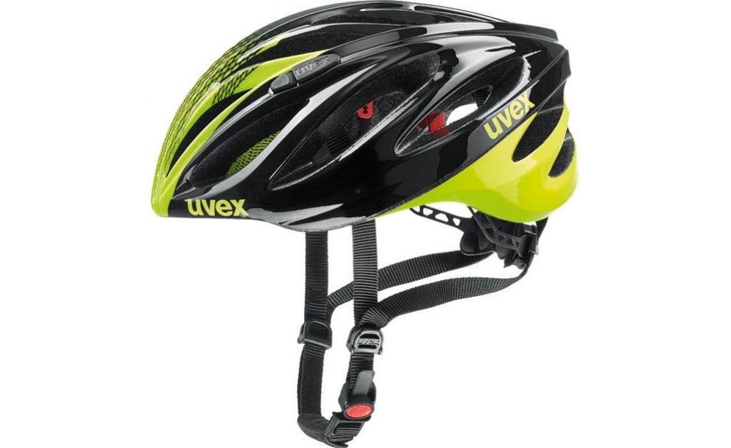 UVEX BOSS RACE Black/Neon yellow