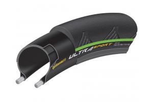 CONTINENTAL Ultra Sport II kevlar černá/zelená