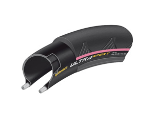 CONTINENTAL Ultra Sport II kevlar černá/růžová