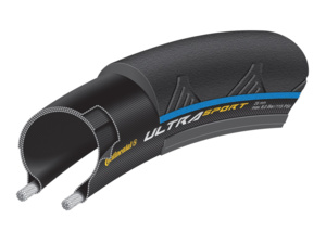 CONTINENTAL Ultra Sport II drát černá/modrá
