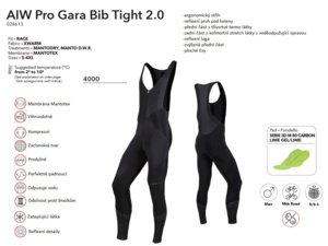 NALINI Kalhoty AIW Pro Gara - L