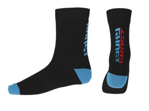 GHOST Ponožky Race vysoké black/blue
