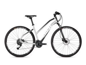 GHOST Square Cross 1.8 Lady iridium silver/jet black/star white