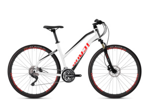 GHOST Square Cross 2.8 Lady star white/jet black/fiery red