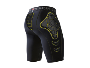 G-FORM Kraťasy PRO-X Compression Shorts black/yellow