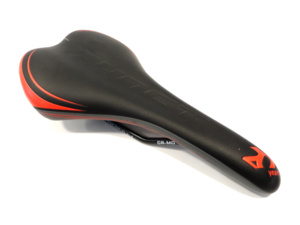 GHOST Sedlo VL-1411 black/red/grey