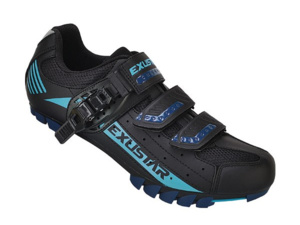 EXUSTAR Tretry MTB SM308DB black/blue