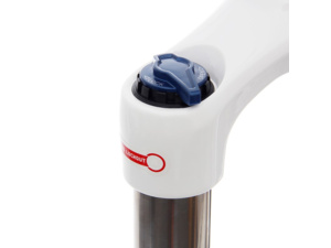 SR SUNTOUR XCR32-LO 26 bílá disc