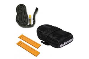 CONTINENTAL Podsedlová brašnička/ Tube bag with Tour 28 tube D42 and 2 tire levers MTB 28"