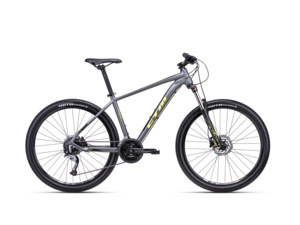 CTM Rambler 1.0 matná šedá/žlutá 29"