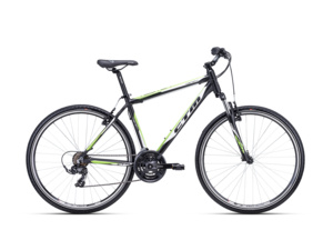 CTM Twister 1.0 matná černá/zelená