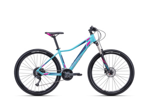 CTM Charisma 5.0 matná černá/tyrkysová  27.5"