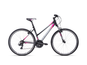 CTM Maxima 1.0 matná černá/růžová