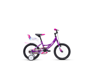CTM Jenny fialová/bílá