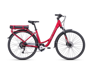 CTM e-Terra tmavá červená/červená 28 - 17“