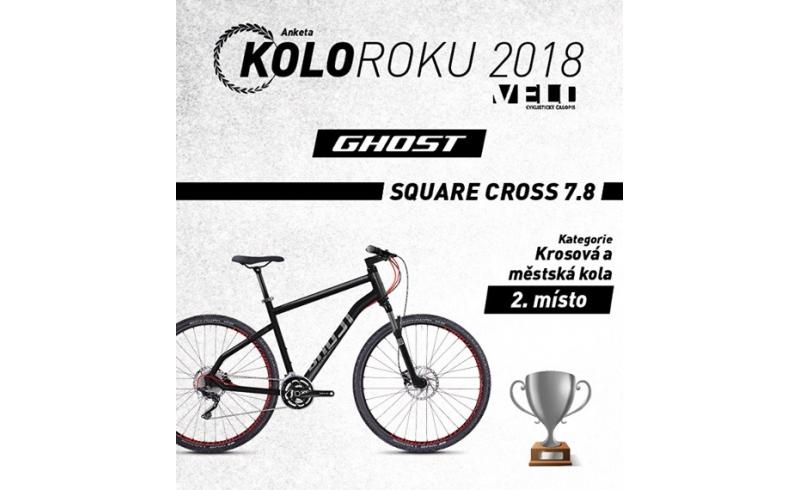 GHOST Square Cross 7.8 black/red
