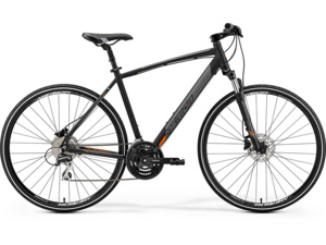 MERIDA Crossway 20-D Matt Black (Orange)
