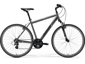 MERIDA Crossway 10-V matt anthracite (white)