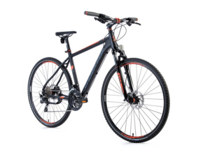 LEADER FOX PARADOX černá mat/oranžová