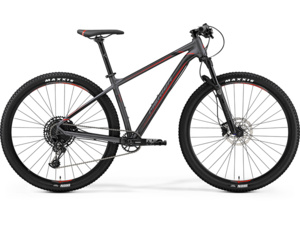 MERIDA Big.Nine 600 Matt Dark Silver (Black/Red)