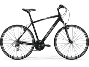 MERIDA Crossway 20-V matt black (white/grey)