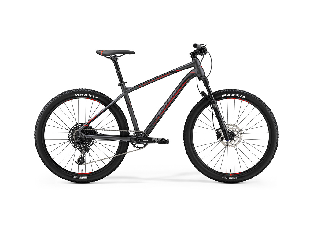 MERIDA 600 Matt Dark Silver (Black/Red) L/19 - Main Image