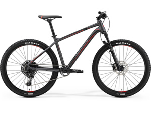 MERIDA Big.Seven 600 Matt Dark Silver (Black/Red)