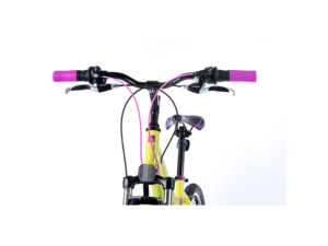 LEADER FOX MXC Lady žlutá/fialová