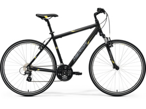 MERIDA Crossway 15-V matt black (yellow/grey)