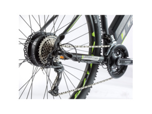 LEADER FOX ARIMO 29 černá mat/zelená