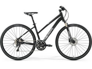 MERIDA Crossway XT-Edition Lady matt black (grey/white)