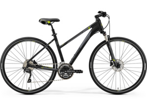 MERIDA Crossway 300 Lady Matt Black (Green)