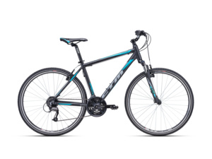 CTM TRANZ 1.0 matná černá/modrá