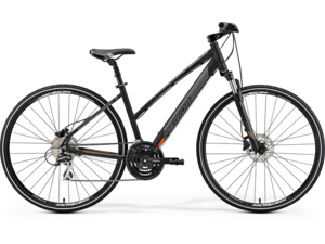 MERIDA Crossway 20-D Lady Matt Black (Orange)